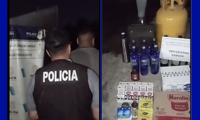 Florencio Varela - Dos detenidos tras una entradera en Bosques